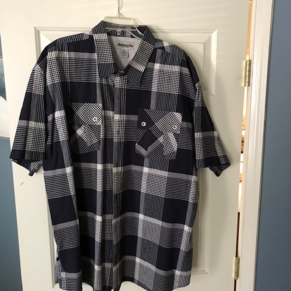Ablanche Men's Short Sleeve Shirt